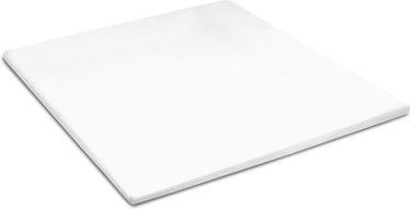 Cinderella sundays hoeslaken topper - satijn - 180x210 cm - tot 15 cm - wit