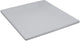 Cinderella weekend - topper hoeslaken (tot 15 cm) - katoen - 160x210 cm - lichtgrijs