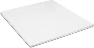 Cinderella - topper hoeslaken - tot 15 cm matrashoogte - double jersey - 80-90x200 210 cm - wit