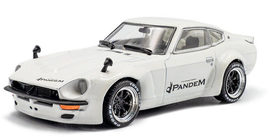 Solido datsun 240z rocket bunny '73, wit schaal 1:43