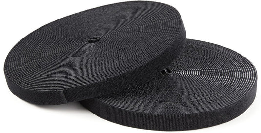 Startech .com klittenband kabelbinder 7,5 m rol zwart