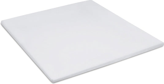 Cinderella sundays hoeslaken - topper - 100% katoen-satijn - 180x220 cm - tot 15 cm - lichtgrijs