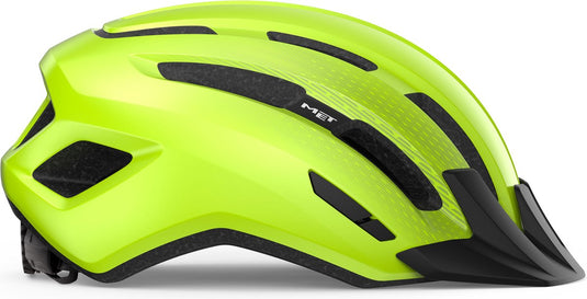 Met downtown mips fietshelm mannen vrouwen – fietshelm racefiets volwassenen – e-bike – trekking – maat s m (52-58cm) – fluor yellow (geel)