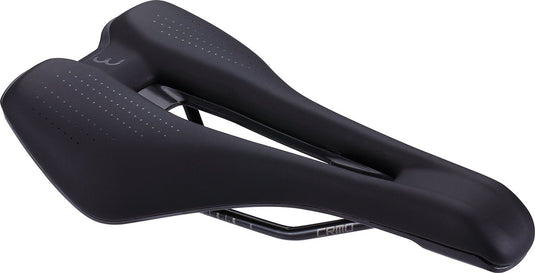 Bbb cycling echelon comfort fietszadel 165mm – sportief fietszadel – racefiets mountainbike – ergonomische uitsparing - bsd-158