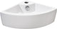 Differnz hera fontein toilet - 32 x 32 cm - keramiek - wit