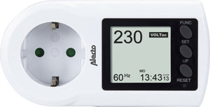 Alecto em-17 energiemeter nl - stroomkosten in eurocenten - elektriciteitsprijs aanpasbaar zwart