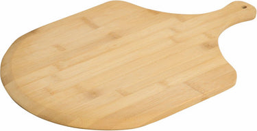 Kesper fsc® bamboe pizzaschep voor pizza's ø30 cm - pizzaplank met handvat - pizzaborden - oven - bbq - serveerplank - afm. 45 x 30 x 1.2 cm.