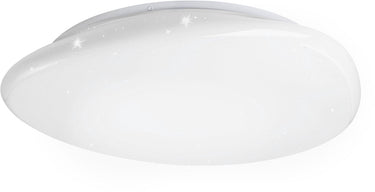 Eglo connect.z sileras-z smart plafondlamp - ø 43 cm - wit - instelbaar rgb wit licht - dimbaar - zigbee