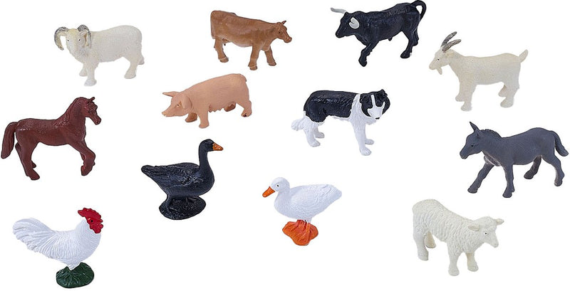 Load image into Gallery viewer, Mojo farmland mini boerderijdieren speelset, 12dlg. - 380053
