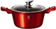 Berlinger haus braadpan burgundy 2,2 liter 20 cm aluminium rood