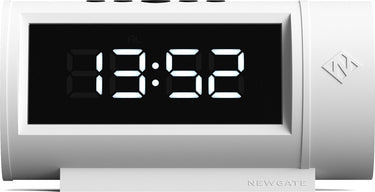 Newgate pil - led wekker - wit