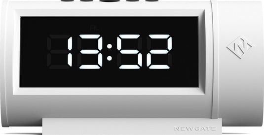 Newgate pil - led wekker - wit