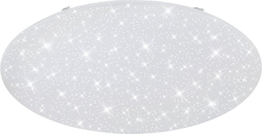 Briloner verb - led plafondlamp - incl. afstandsbediening - cct kleurtemperatuurregeling - dimbaar via afstandsbediening - nachtlichtfunctie - ip20 - 25.000 branduren - ø76 x 12,5 cm