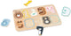 Classic world houten cijfer puzzel, 10st.