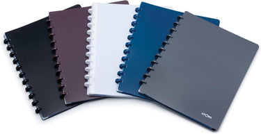 Atoma showalbum, voor ft a4, uit pp, met 60 tassen, geassorteerde kleuren 7 stuks