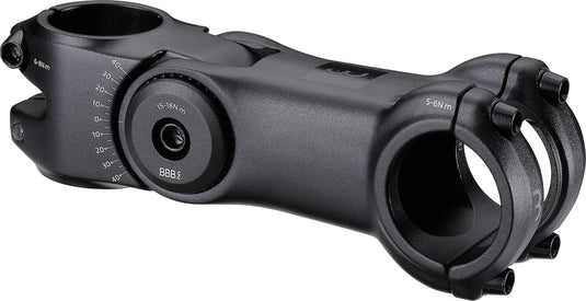 Bbb cycling stuurpen verstelbaar - verstelbare stuurpen racefiets, e-bike mtb - 31.8mm stuur - -40° +40° hoek - highsix - zwart - 110 mm - bhs-29