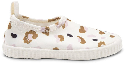 Swim essentials - waterschoentjes - 0-7 jaar - kaki - 19-32 - luipaardprint - uv bescherming - antislip