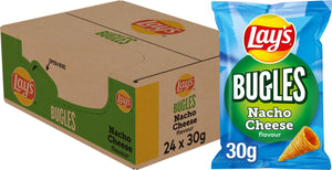 Lay's lay’s bugles nacho cheese (24x 30gr)