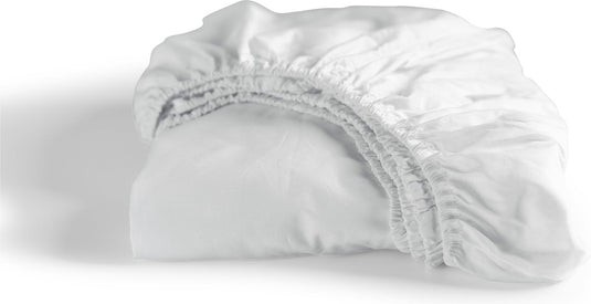 Cinderella - weekend - hoeslaken - 100% katoen - geschikt voor boxspring - 90x200 - tot 25 cm matrashoogte - wit