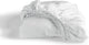 Cinderella - weekend - hoeslaken - 100% katoen - geschikt voor boxspring - 90x200 - tot 25 cm matrashoogte - wit