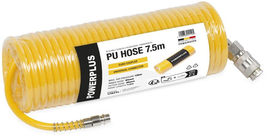 Powerplus powair0200 compressor slang 7,5m | luchtslang pu | compressorslang