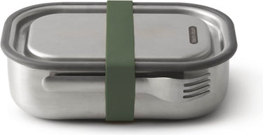 Black blum black+blum rvs lunchbox - 1 ltr - groen