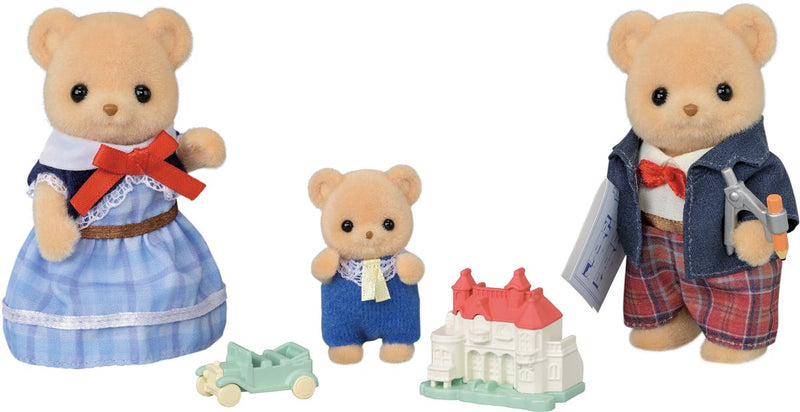 Load image into Gallery viewer, Sylvanian families 5851 familie biscuit beer- extra fluffy zacht
