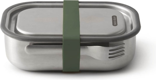 Black blum black+blum rvs lunchbox - 1 ltr - groen