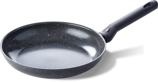 Bk universe koekenpan 24cm - pfas-vrije antikleeflaag - koekenpan inductie - keramische koekenpan - ovenbestendig tot 160°c - koudgreep - zwart graniet