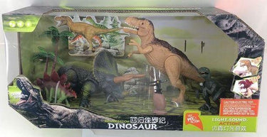 Amuuso toysets and figures dinosaurer with light and sound