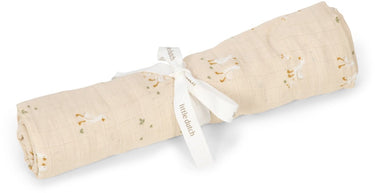 Little dutch swaddle - beige - 120 cm - newborn naturals - little goose