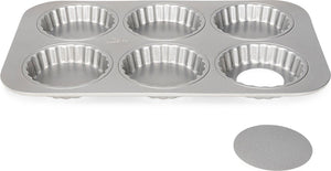 Patisse mini quichevorm - met losse bodems - ø 10 cm