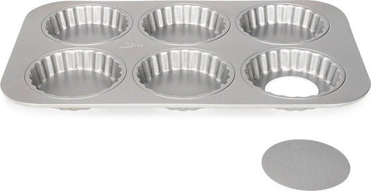 Patisse mini quichevorm - met losse bodems - ø 10 cm