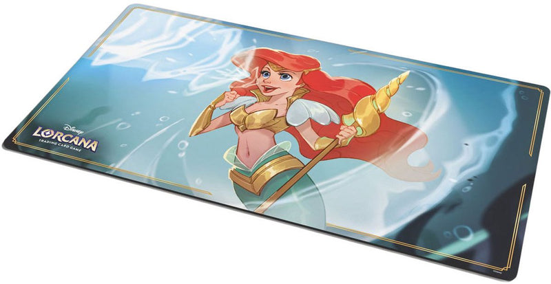 Load image into Gallery viewer, Disney lorcana tcg: winterspell- playmat arielle

