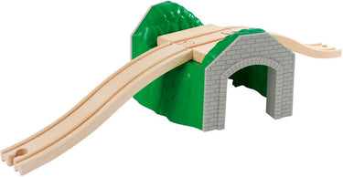 Eichhorn treinrails met tunnel, 5dlg.