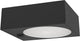 Eglo darfano wandlamp buiten - sensor - solar - 14.5 cm - zwart - dimbaar