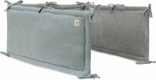 Jollein boxbumper 180x30cm cosy knit sea green