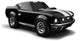 Baghera speelgoedauto - ford mustang zwart - 19x9,5x7,5cm - in geschenkdoos - 3 jaar