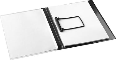 Jalema rapportmappen djois 24 x 31,5cm zwart insteekhoes clip capaciteit 15cm