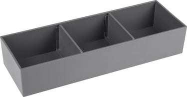Differnz lade organizer voor schuiflade â€“ opbergbakjes â€“ kunststof sorteerbakjes - 32 x 11 x 6 cm â€“ grijs
