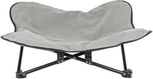 Trixie - stretcher voor hond - donkergrijs zwart - 88x88x32 cm