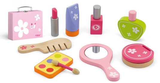 Vigatoys viga toys - 8 delige make-up koffer
