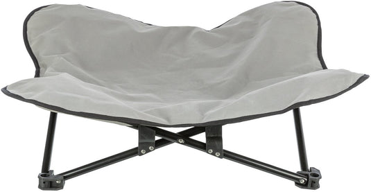 Trixie - stretcher voor hond - donkergrijs zwart - 88x88x32 cm
