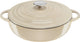 Tefal lov - lage braadpan - 3.8l - ø 28 cm - beige - geschikt voor inductie - keramische coating