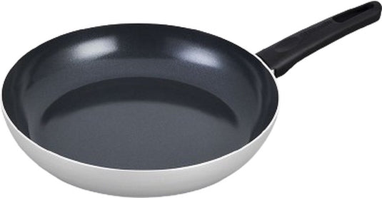 Brabantia indu+ koekenpan - ø 30cm - 100% pfas vrij - keramische antiaanbaklaag - inductie koekenpan - vaatwasserbestendig - grijs