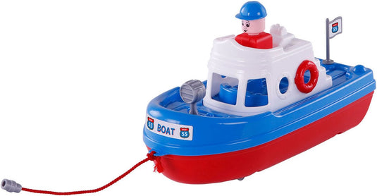 Cavallino boot met speelfiguur