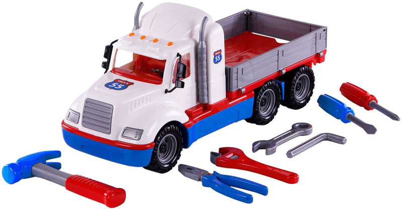 Load image into Gallery viewer, Cavallino torpedo vrachtwagen met 7 gereedschappen, schaal 1:16
