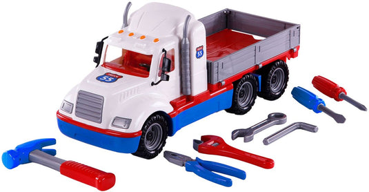 Cavallino torpedo vrachtwagen met 7 gereedschappen, schaal 1:16