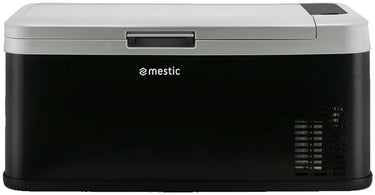 Mestic mcc-18 ac dc compressor koelbox - digitaal display met usb - 18l inhoud voor kleine flessen en blikjes - met bluetooth app