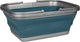 Abbey camp afwasteil opvouwbaar - 16 liter - blauw grijs
